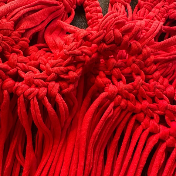 Handmade Macramé Dress Corset - Picture 8 of 17